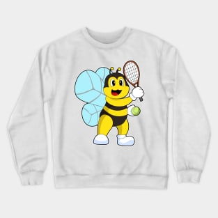 Bee Tennis Tennis racket Sports Crewneck Sweatshirt